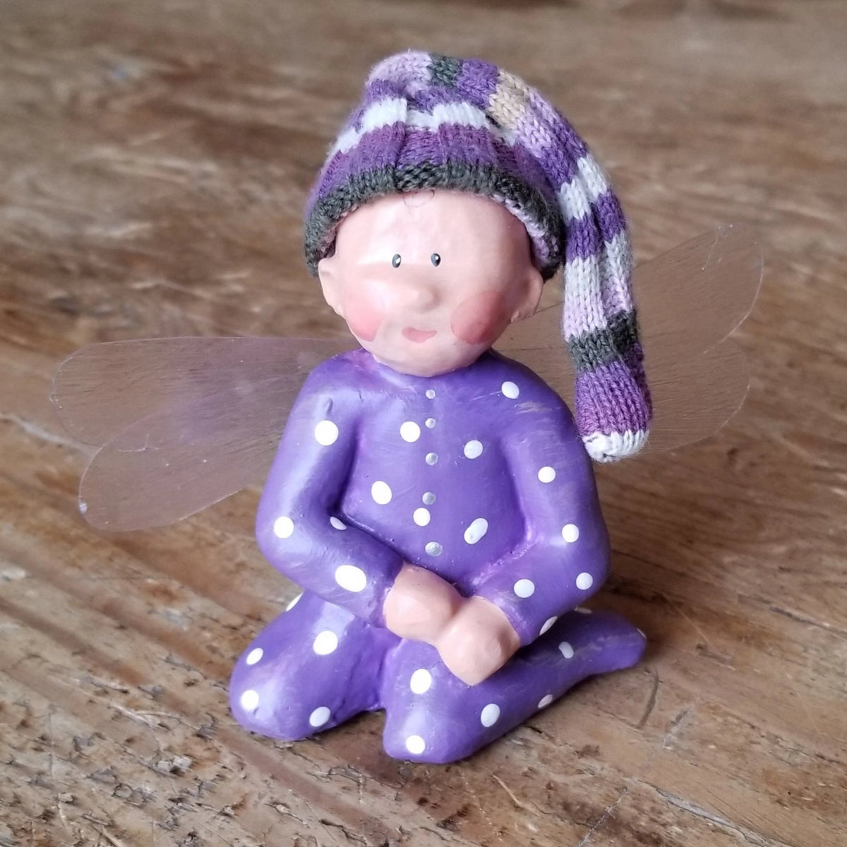 Whimzeekinz Ornamentz Figurine Purple ~ –