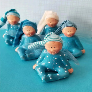 Aqua Blue Figurine ~ Ornamentz