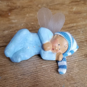 Baby Blue Figurine ~ Ornamentz