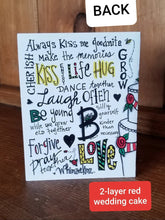 Load image into Gallery viewer, &quot;Enjoy Your Sweet Life&quot; Wedding Cardz