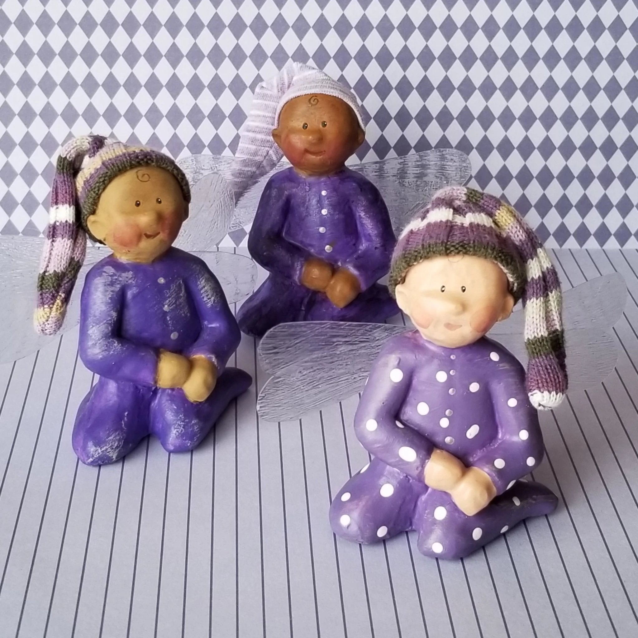 Figurine Ornamentz Purple – Whimzeekinz ~