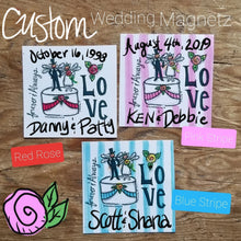 Load image into Gallery viewer, *Custom Wedding Magnetz